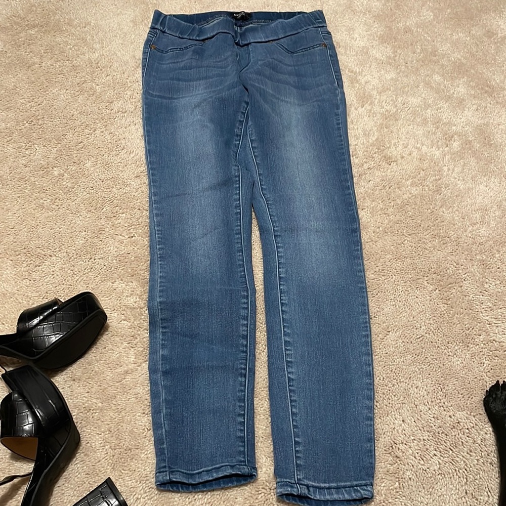 Bebe light blue jeggings